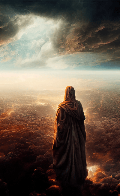 Prophet overlooking end times